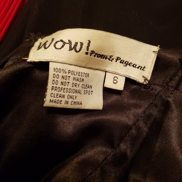 WoW Prom or Pageant Dress Size 6 - Picture 8 of 8